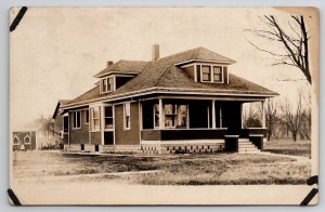 RPPC Beautiful Cottage or Cape Cod Style Home Postcard D23