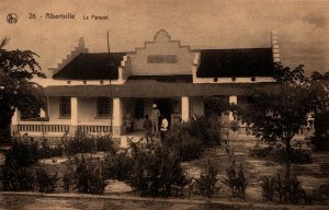 Belgian Congo Albertville The floor Vintage Postcard 08.98