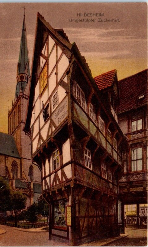 1910s Umgestulpter Zuckerhut Hildesheim Germany Postcard
