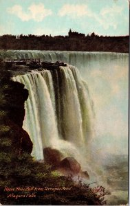 Terrapin Point Horseshoe Falls Niagra Falls New York Scenic Overlook DB Postcard