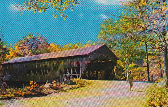 Albany Covered Bridge White Mountains New Hamshire