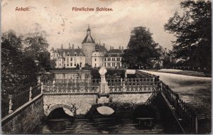 Germany Anholt Fürstliches Schloss Vintage Postcard C171