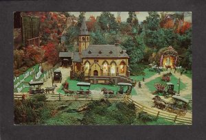 PA Roadside America Miniature Village Shartlesville Pennsylvania Shrine Church