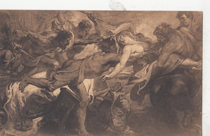 BF18526 enlevement d hippodamie rubens bruxelles  painting art front/back image