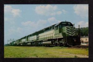 IL CHICAGO Burlington & Quincy Railroad Train ILLINOIS