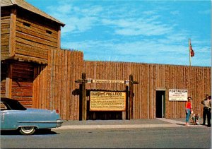 Canada Alberta Fort Macleod Entrance