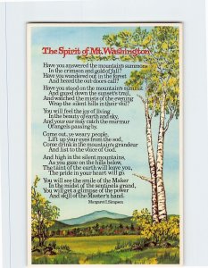 Postcard - The Spirit of Mt. Washington - New Hampshire