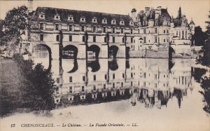 France Chenonceau Le Chateau La Facade Orientale