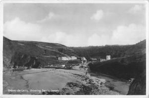 uk30809 greve de lecq sands  jersey real photo uk
