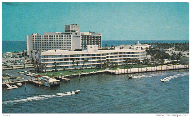 Diplomat Hotel , HOLLYWOOD BY THE SEA , Florida , 50-60s