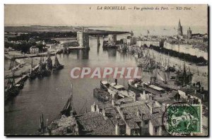 La Rochelle Old Postcard General view of the port