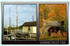 Connecticut - Weathered Barn & Grist Mill - [CT-244]