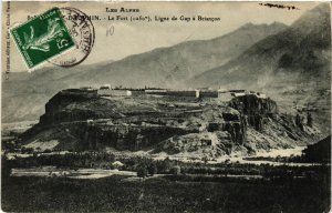 CPA MONT-DAUPHIN - Le Fort - Ligne de GAP a BRIANCON (453848)