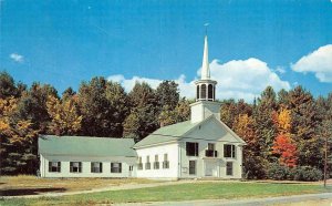 CAMPTON HOLLOW, NH New Hampshire  COLONIAL CHURCH  Grafton County  Postcard