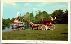 Postcard - Suwanee, Greenfield Village, Dearborn, Michigan