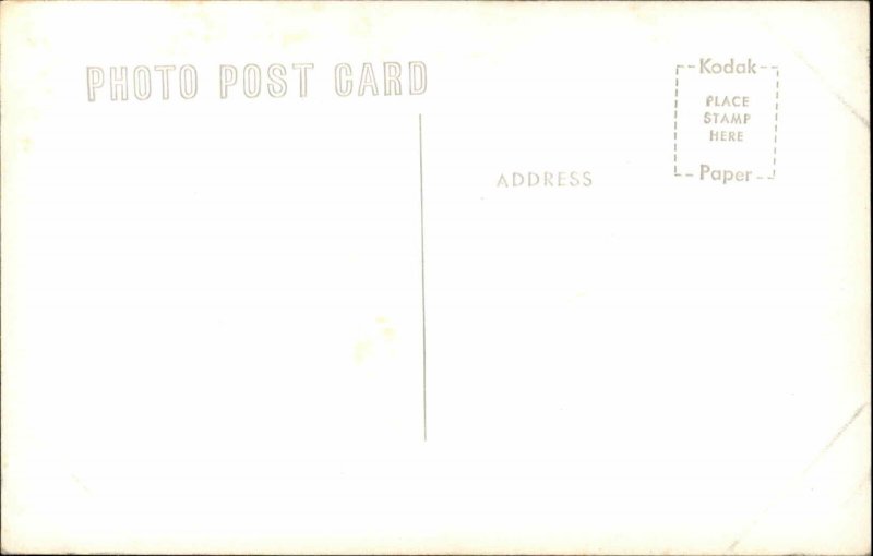 Vallejo California CA Post Office Real Photo RPPC Vintage Postcard