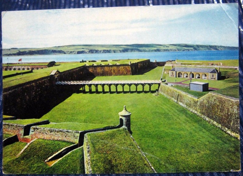 Scotland Fort George Principal Ditch and Bridge - posted