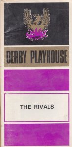 The Rivals Richard Sheridan Derby Playhouse 1970s Theatre Programme