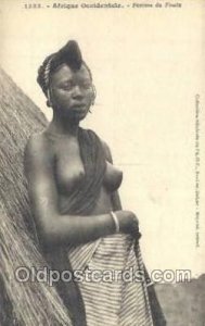 Femme du Fouta African Nude Unused 