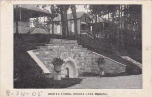 Indiana Winona Lake Grotto Spring 1905