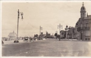 Uruguay Montevideo Street Scene Real Photo