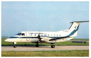 Air Littoral Embraer 120 at Paris Orly Airplane Postcard