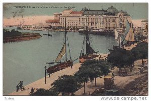 Trouville , France , PU-1925 ; Le Nouveau Casino vu des Quais