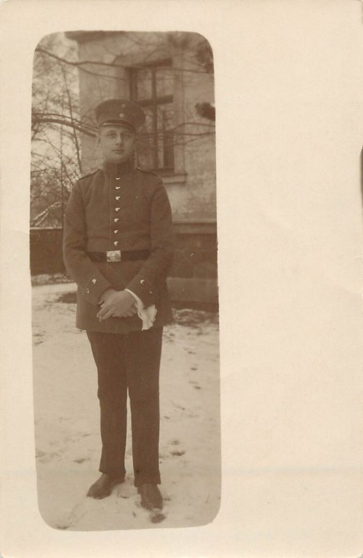 German military uniform souvenir photo postcard