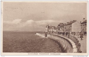 TUCK: MORECAMBE, Lancashire, England, United Kingdom; Sandlands Promenade, PU...