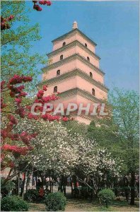 Postcard Modern Spring of The Big Wild Goose Pagoda