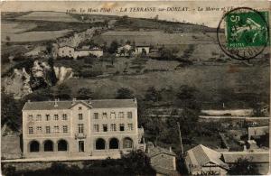 CPA MONT-PILAT La TERRASSE-sur-DORLAY La Mairie et l'École (663716)