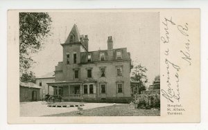 VT - St. Albans. Hospital   (Private Mailing Card)