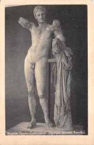 BR6108 Olimpie Hermes Bastile greece sculpture postcard art