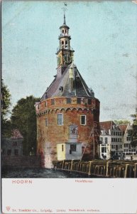 Netherlands Hoorn Hoofdtoren Vintage Postcard C127