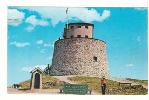 Martello Tower, Lancaster, New Brunswick, Vintage Chrome Postcard