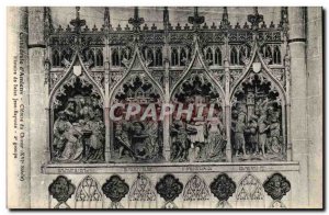 Old Postcard Amiens Cathedral Choir Closing History Saint John the Baptist 2n...