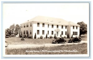 Nurse's Home Little Travers Hospital Petoskey Michigan MI RPPC Photo Postcard