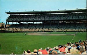 View of Wrigley Field, Chicago IL Vintage Postcard J52