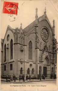 CPA Les Eglises de Paris 9e - Eglise Saint-Eugene (273808)