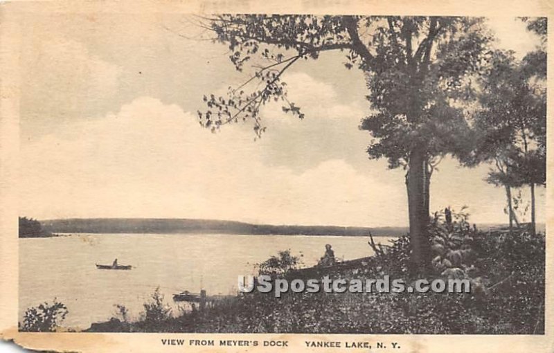 View from Meyer's Dock - Yankee Lake, New York