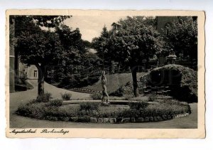 214040 GERMANY RADEBERG Augustusbad park Vintage postcard