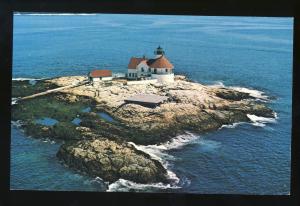 Boothbay Harbor, Maine/ME Postcard, Cuckold's Light/Lighthouse