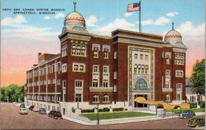 Abou Ben Adhem Shrine Mosque Springfield MO Postcard PC379