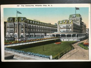 Vintage Postcard 1951 The Selburne Hotel Atlantic City New Jersey