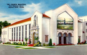 Daytona Beach, Florida - The Church Beautiful - First Methodist Church - c1940