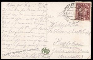 Austria WWI Patriotic Cover Field Kitchen Schrattenberg CDS G72172