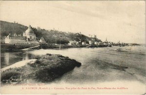 CPA SAUMUR Coteaux Vue prise du Pont de Fer N.-D. des Ardi (153046)