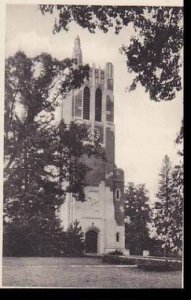 Michigan East Lansing Memorial Tower  Michigan State College Albertype