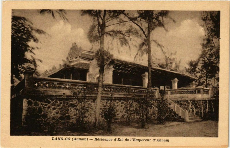 CPA AK INDOCHINA Lang-Co Residence d'Ete VIETNAM (956950)