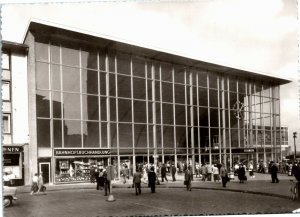 RPPC Postcard Germany Koln Am Rhein Hauptbahnhof Central Train Station 1970s K56